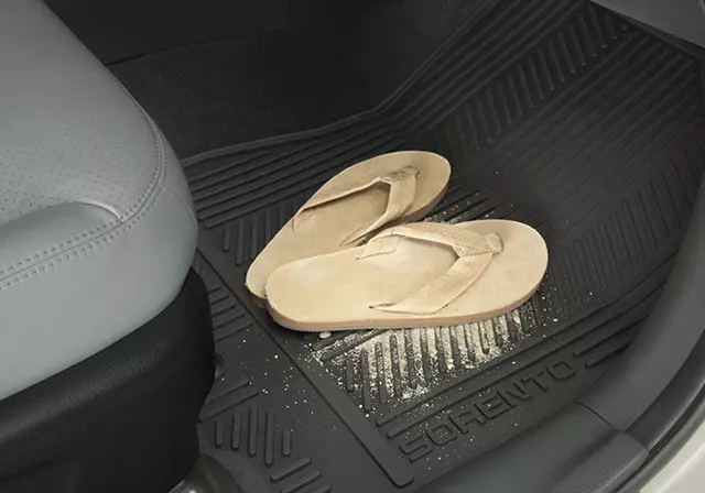 Floor Mats, All-Weather - 3rd Row - Kia (1UF13-AC805)