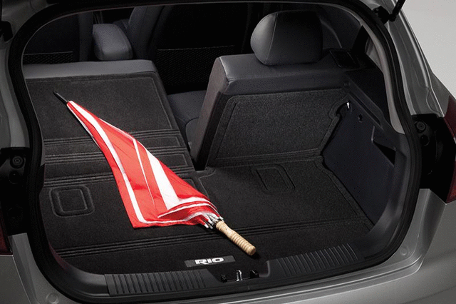 Cargo Mat, Carpeted W\/ Seat Back Protection - Kia (1W112-ADU00)