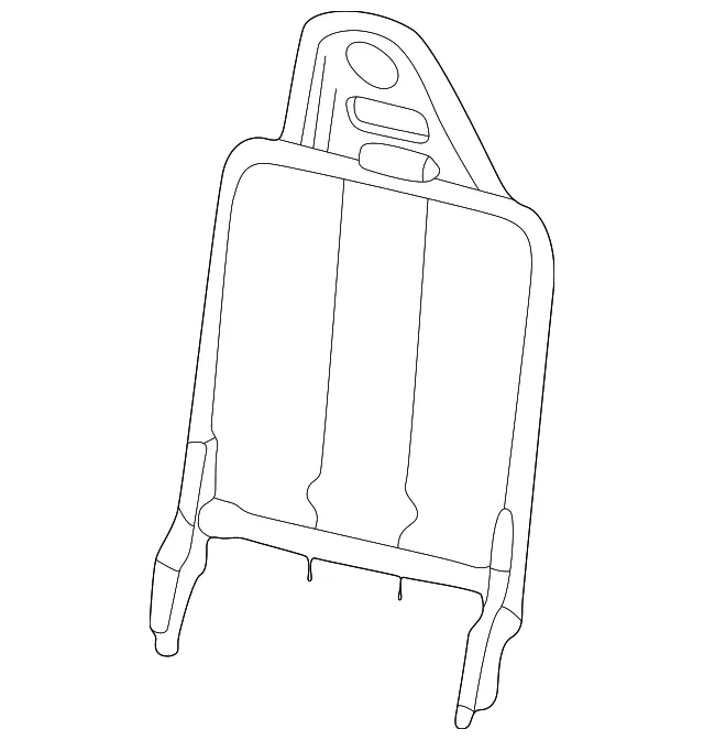Seat Back Frame - Mazda (1f2088133)