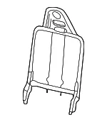 Seat Back Frame - Mazda (1f2088133) - view 3