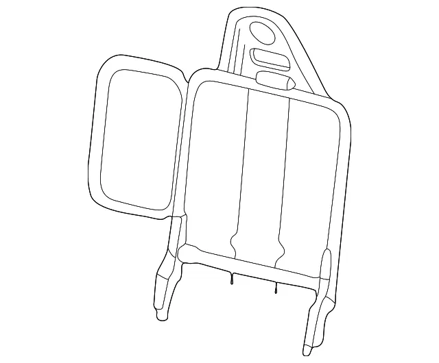 Seat Back Frame - Mazda (1f2088183)