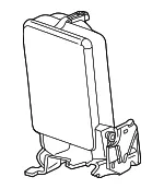 Seat Assembly - Mazda (1f705722030) - view 3