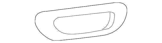 Seat Belt Trim Bezel - Mazda (1f705798230)