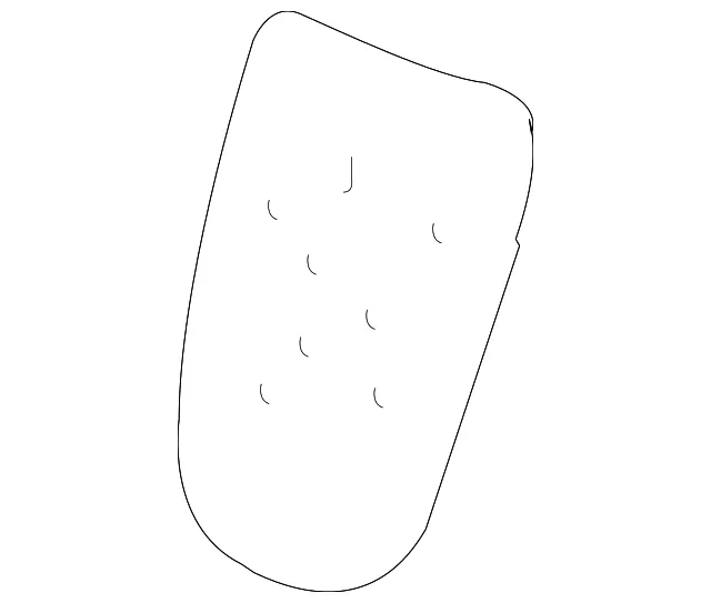 Seat Back Pad - Mazda (1f7088132)