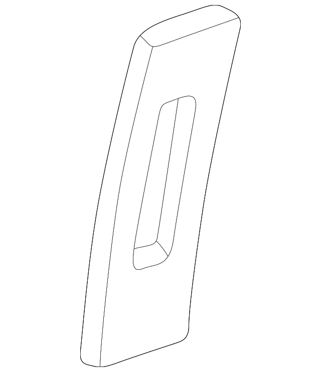 Seat Belt Height Adjuster Cover - Mazda (1f715750130)
