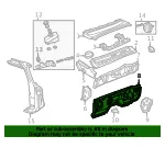 Lower Dash Panel - Mazda (1f9053400) - view 4