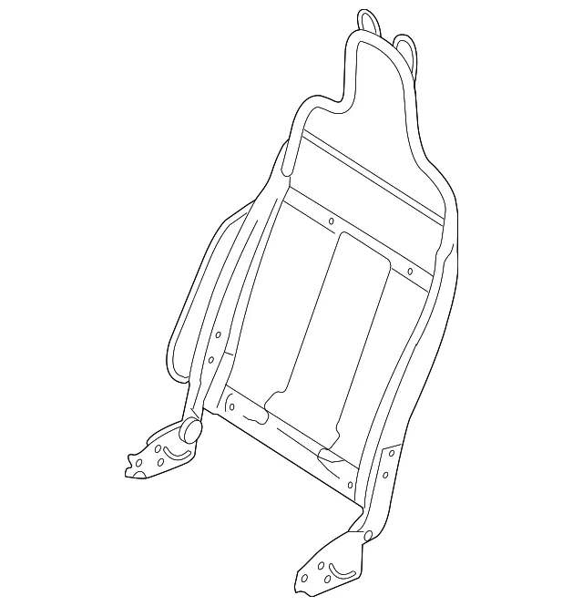 Seat Back Frame - Mazda (1f9088133)