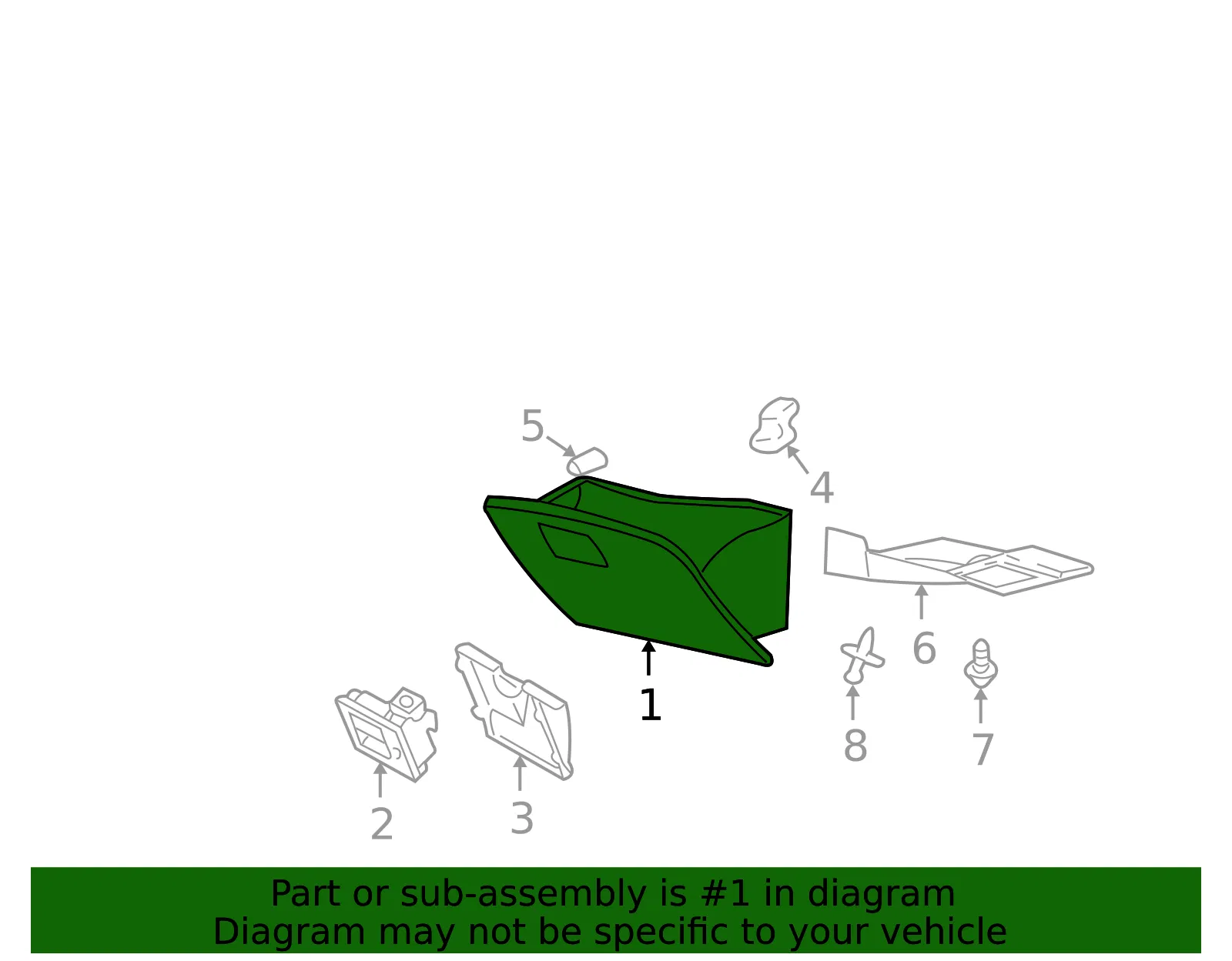 Glove Box - Mazda (1faa6416130) - view 2