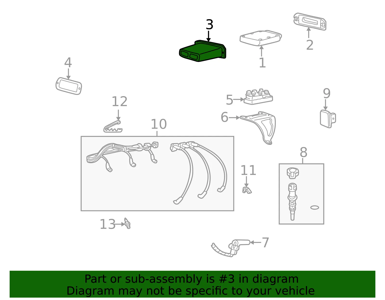 Instrument Panel Pocket - Mazda (1faa64189) - view 2