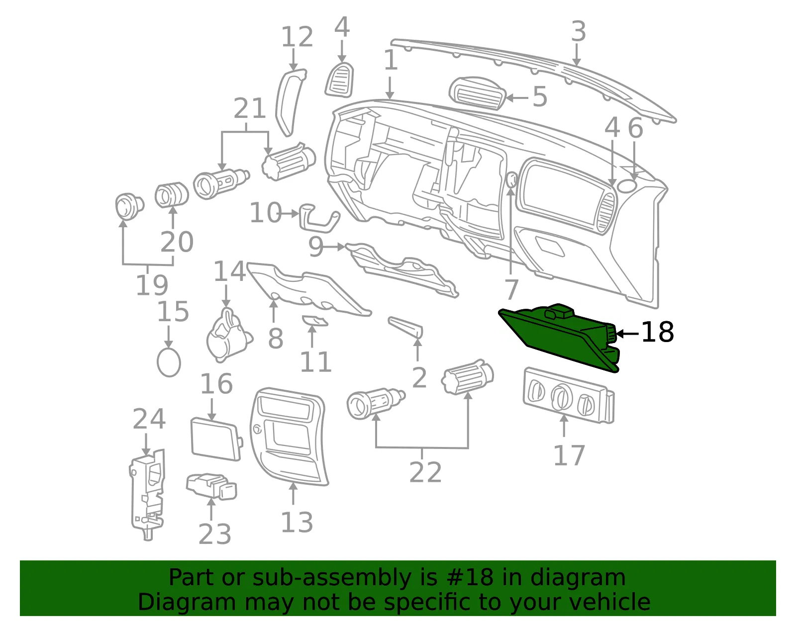 Ash Tray - Mazda (1faa64620) - view 2