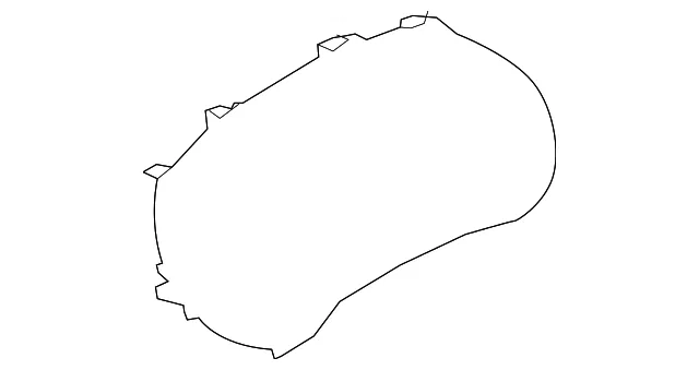 Instrument Panel Lens - Nissan (24813-4EA0A)