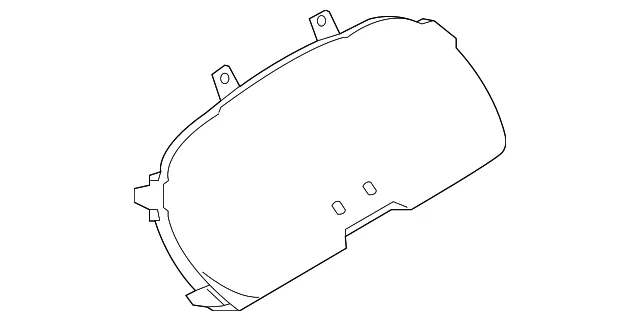 Instrument Panel Lens - Nissan (24813-9MB0A)