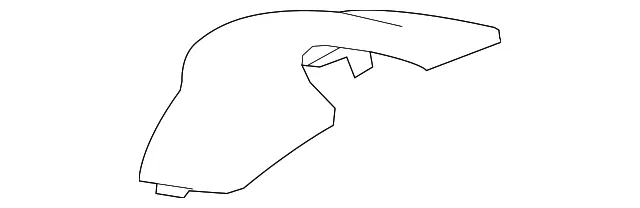 Trim Finisher - Nissan (24817-1EA0A)