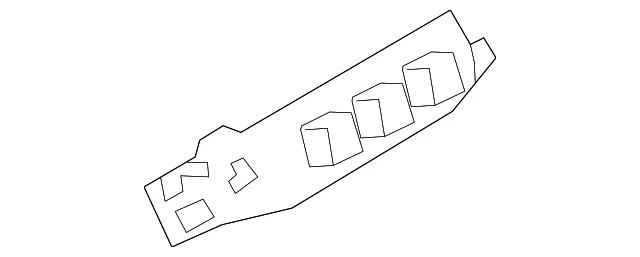 Instrument Panel Warning Assembly - Nissan (25020-5AA0A)