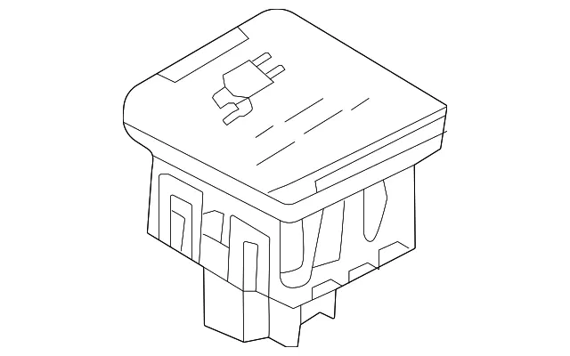12 Volt Accessory Power Outlet - Nissan (25327-3JA0B)