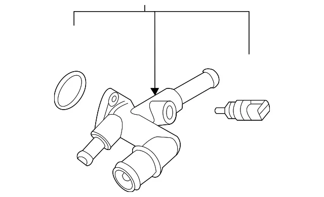 Water Outlet - Kia (25600-2E100)