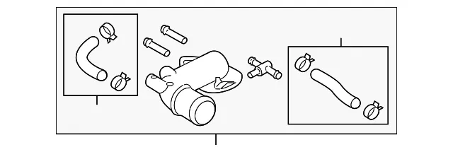 Water Outlet - Kia (25670-3F300)