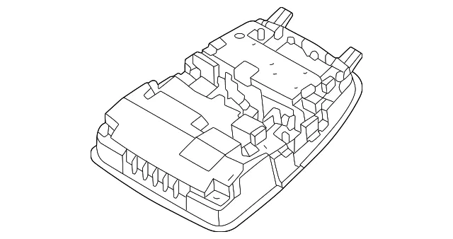 Overhead Console - Nissan (26430-5MR0A)