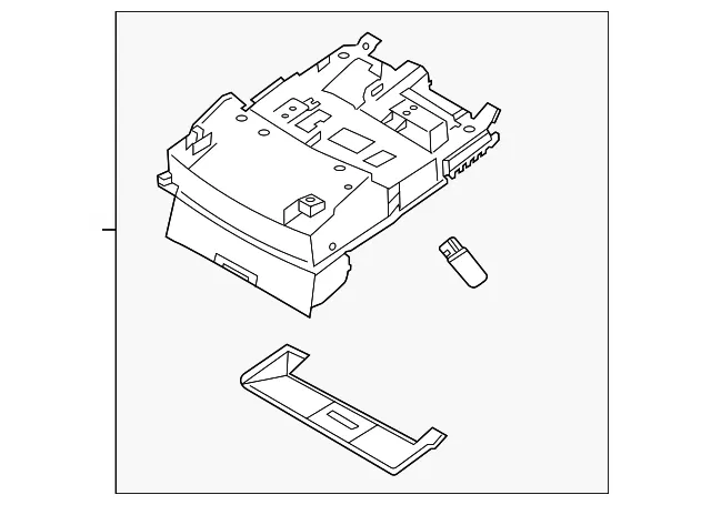 Overhead Console - Nissan (26430-6RR1A)