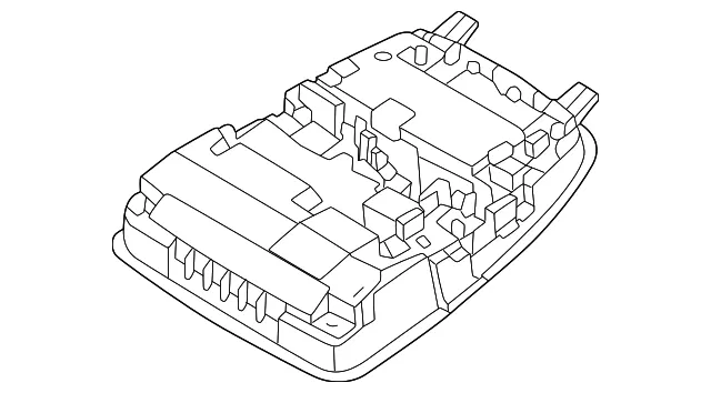 Overhead Console - Nissan (26430-7KA3D)