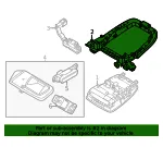Console Bracket - Nissan (26439-7JA0A) - view 4