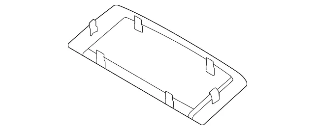 Console Trim Panel - Nissan (26497-6CA0A)