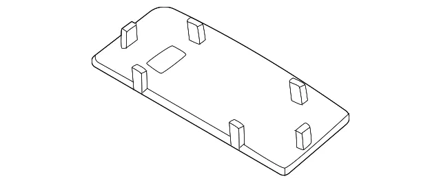 Console Panel - Nissan (26497-6CA2A)