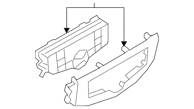 Dash Control Unit - Nissan (27500-5RL5A)