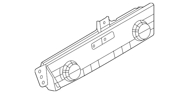 Dash Control Unit - Nissan (27500-6RK1D)
