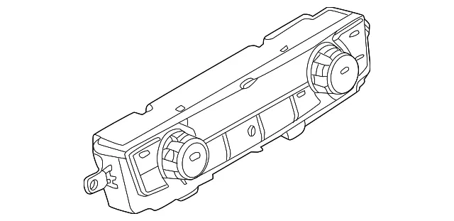 Dash Control Unit - Nissan (27500-9BU0B)