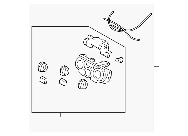 Dash Control Unit - Nissan (27510-ZW80D) - view 2