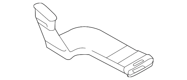 Instrument Panel Air Duct - Nissan (27832-5RL0A)