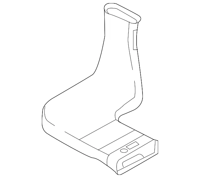 Instrument Panel Air Duct - Nissan (27833-7LA5A)