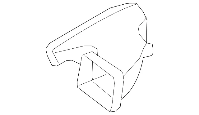 Instrument Panel Air Duct - Nissan (27835-EA000)