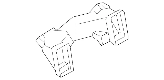 Instrument Panel Air Duct - Nissan (27860-1LA1A)