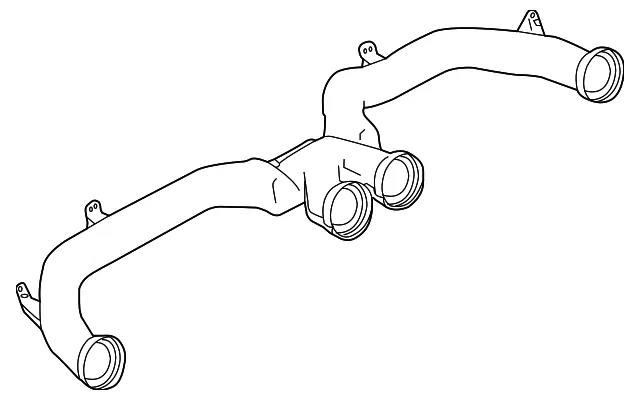 Instrument Panel Air Duct - Nissan (27860-3BA0B)