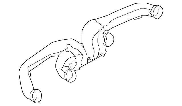 Instrument Panel Air Duct - Nissan (27860-6AV0B)