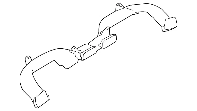 Instrument Panel Air Duct - Nissan (27860-6FL0A)