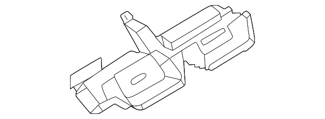 Instrument Panel Air Duct - Nissan (27860-6TA0A)