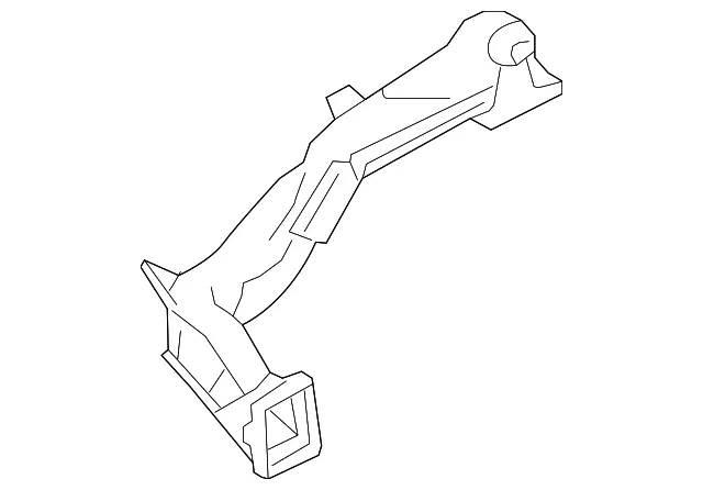 Instrument Panel Air Duct - Nissan (27870-1LA0A)