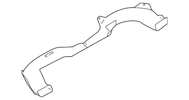 Instrument Panel Air Duct - Nissan (27870-6CA0A)