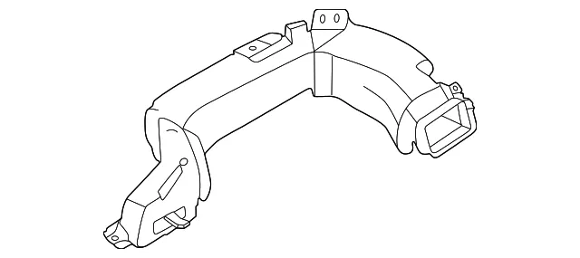 Instrument Panel Air Duct - Nissan (27871-6TA0A)