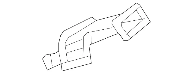 Instrument Panel Air Duct - Nissan (27880-1LA0A)