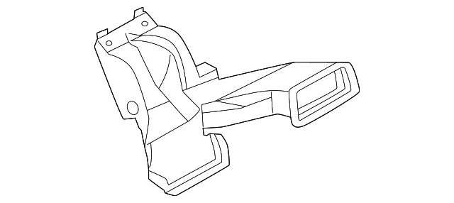 Instrument Panel Air Duct - Nissan (27931-5MP0A)