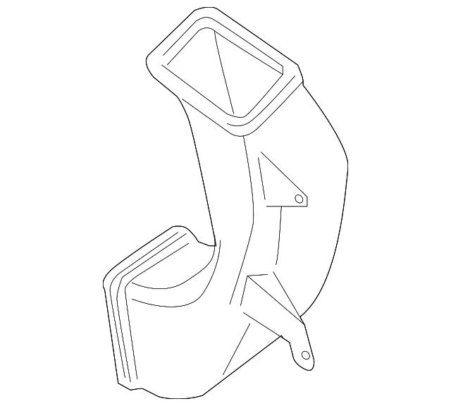 Instrument Panel Air Duct - Nissan (27931-ZP00A)