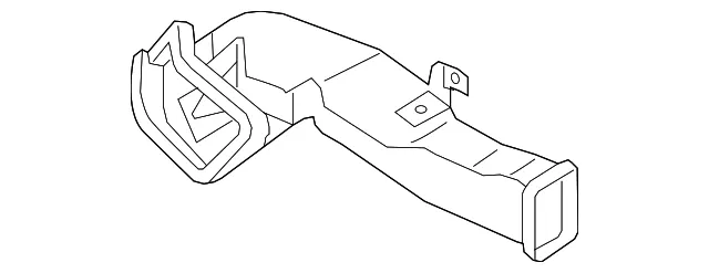 Instrument Panel Air Duct - Nissan (27952-1LA0A)