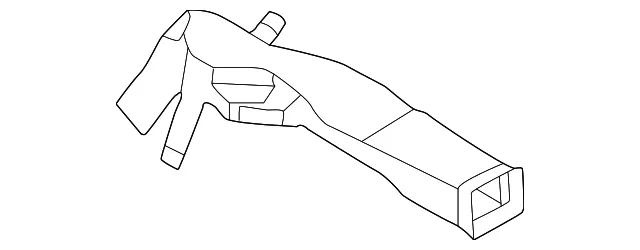 Instrument Panel Air Duct - Nissan (27952-6TA0A)
