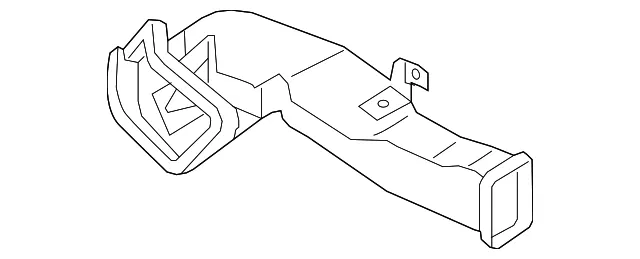 Instrument Panel Air Duct - Nissan (27952-7JA0A)