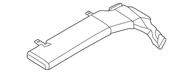Instrument Panel Air Duct - Nissan (27980-6TA0A)