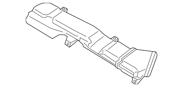 Instrument Panel Air Duct - Nissan (27982-6JF1A)